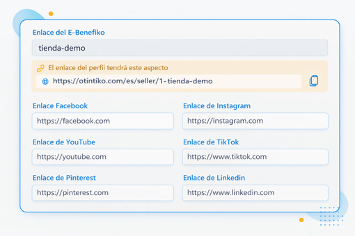 Formulario de direcciones con botón para establecer la dirección, país, provincia, dirección de facturación y dirección de devolución.