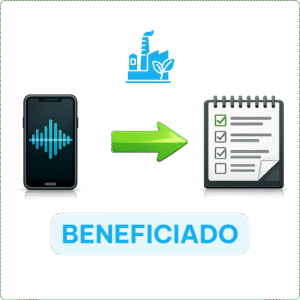 Descripción a partir de audio – Beneficiado