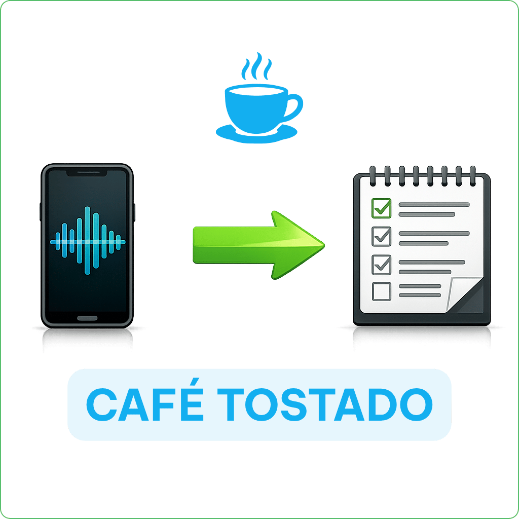 Descripción a partir de audio – Ofertas – Café tostado