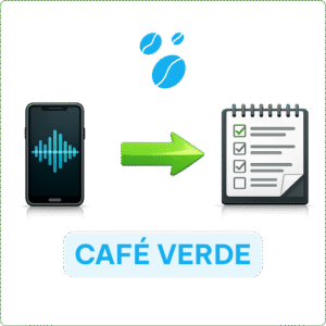 Descripción a partir de audio – Ofertas – Café verde